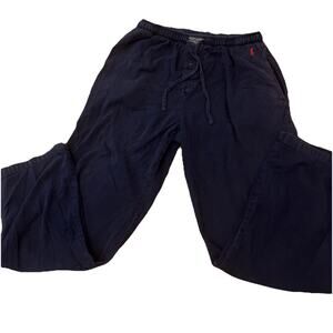 Ralph Lauren Classic Underpants Original Polo Size M Cotton Sweatpants Navy Blue